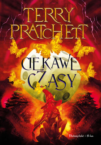 Ciekawe czasy Terry Pratchett - okladka książki