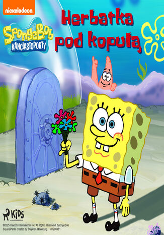 SpongeBob Kanciastoporty  Herbatka pod kopułą SpongeBob Squarepants - okladka książki