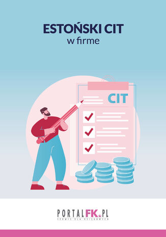Estoński CIT w firmie Praca zbiorowa - okladka książki