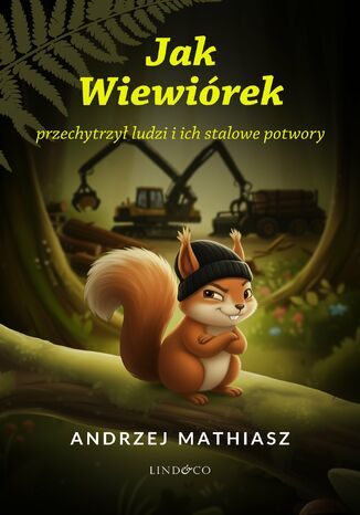 Jak Wiewiorek przechytrzył ludzi i ich stalowe potwory Andrzej Mathiasz - okladka książki