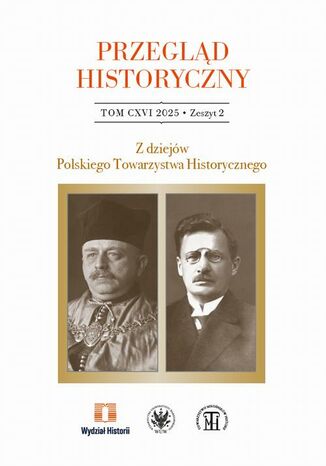 Przegląd Historyczny 2025/2 Maciej Mycielski - okladka książki