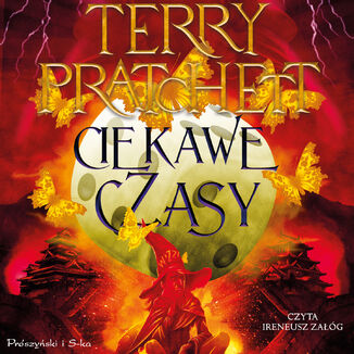 Ciekawe czasy Terry Pratchett - okladka książki