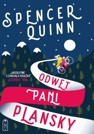 Odwet pani Plansky Spencer Quinn - okladka książki