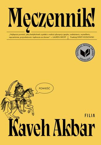 Męczennik! Kaveh Akbar - okladka książki
