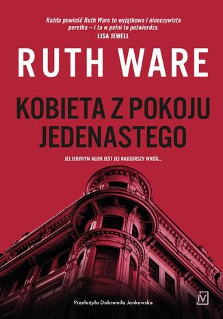 Kobieta z pokoju jedenastego Ruth Ware - okladka książki