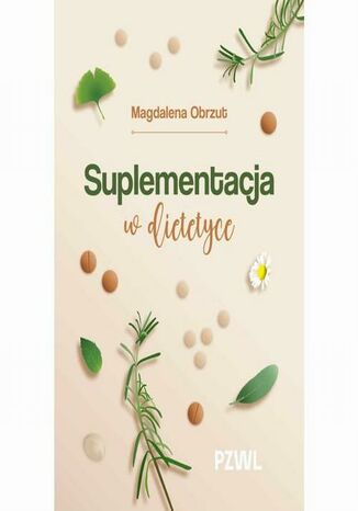 Suplementacja w dietetyce Magdalena Obrzut - okladka książki