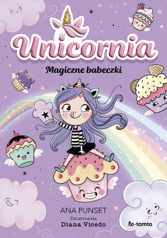 Unicornia. Magiczne babeczki Ana Punset - okladka książki