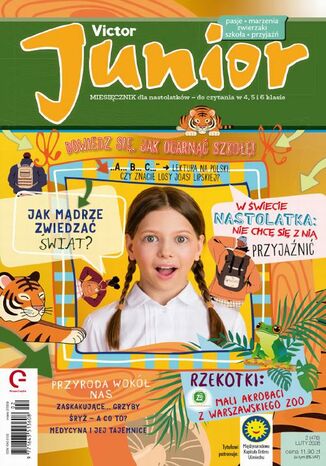 Victor Junior 2/2026 Ewa Mackiewicz - okladka książki