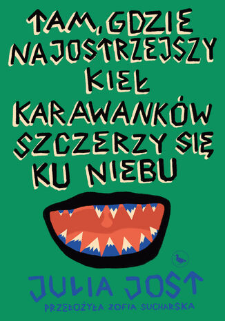 Tam, gdzie najostrzejszy kieł Karawanków szczerzy się ku niebu Julia Jost - okladka książki