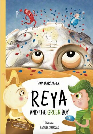 Reya and the green boy Ewa Marszałek - okladka książki