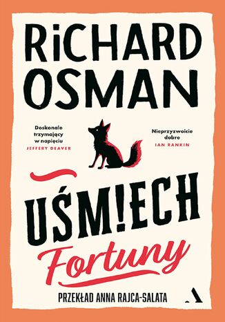 Uśmiech fortuny Richard Osman - okladka książki