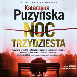 Noc trzydziesta Katarzyna Puzyńska - okladka książki
