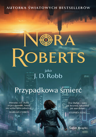 Przypadkowa śmierć Nora Roberts - okladka książki