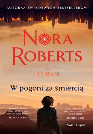 W pogoni za śmiercią Nora Roberts - okladka książki