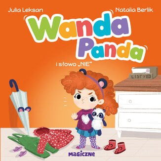 Wanda Panda i słowo "Nie" Julia Leksan - okladka książki