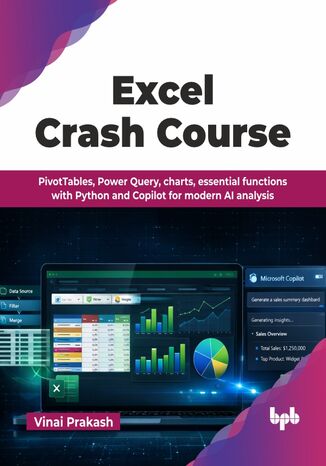 Excel Crash Course Vinai Prakash - okladka książki