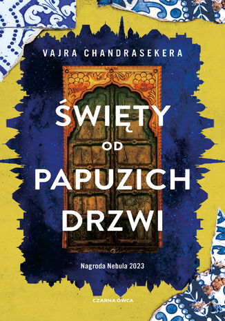 Święty od papuzich drzwi Vajra Chandrasekera - okladka książki