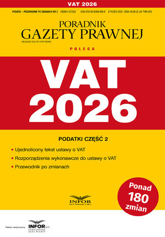VAT 2026 praca zbiorowa - okladka książki