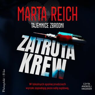 Zatruta krew Marta Reich - okladka książki