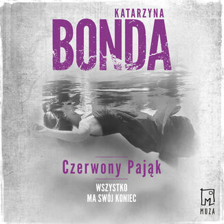 Czerwony Pająk (audiobook) Katarzyna Bonda - okladka książki