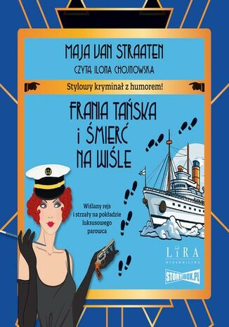 Frania Tańska i śmierć na Wiśle Maja Van Straaten - okladka książki
