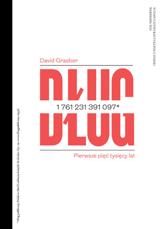 Dług. Pierwsze pięć tysięcy lat David Graeber - okladka książki
