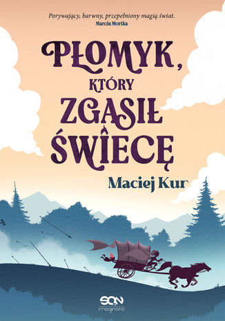 Płomyk, który zgasił świecę Maciej Kur - okladka książki