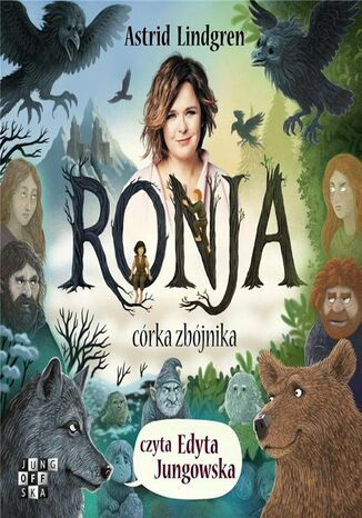 Ronja, córka zbójnika Astrid Lindgren - okladka książki