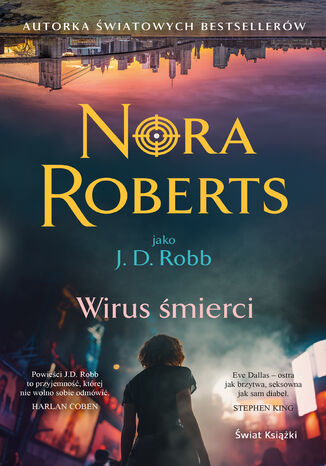 Wirus śmierci Nora Roberts - okladka książki