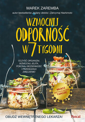 Wzmocnij odporność w 7 tygodni Marek Zaremba - okladka książki
