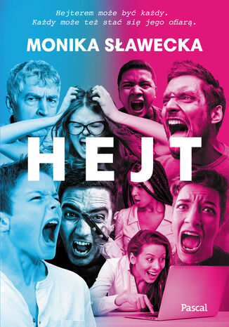 Hejt Monika Sławecka - okladka książki