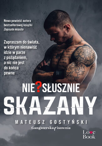 Nie?słusznie skazany Mateusz Gostyński - okladka książki