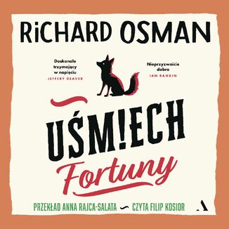 Uśmiech fortuny Richard Osman - okladka książki