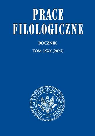 Prace Filologiczne LXXX Halina Karaś, Karolina Skwarska, Zofia Zaron - okladka książki