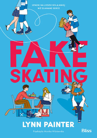 Fake skating Lynn Painter - okladka książki