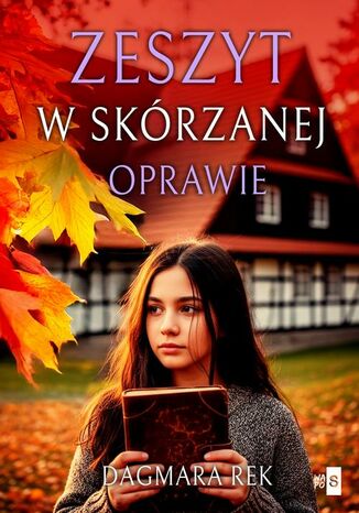 Zeszyt w skórzanej oprawie Dagmara Rek - okladka książki