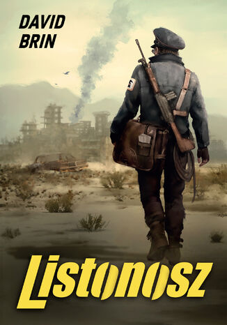 Listonosz David Brin - okladka książki