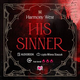 His Sinner. Saint & Sinner. Tom 2 Harmony West - okladka książki