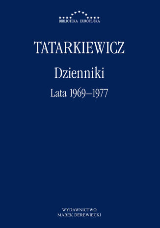 Dzienniki. Część III: lata 19691977 Władysław Tatarkiewicz - okladka książki