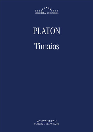 Timaios Platon - okladka książki