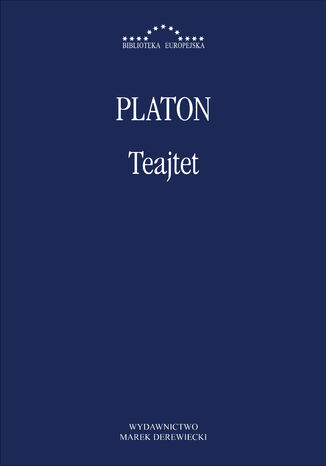 Teajtet Platon - okladka książki