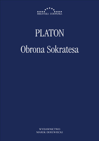 Obrona Sokratesa Platon - okladka książki