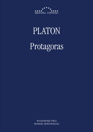 Protagoras Platon - okladka książki
