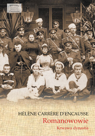 Romanowowie. Krwawa dynastia Hélne Carrre Dencausse - okladka książki