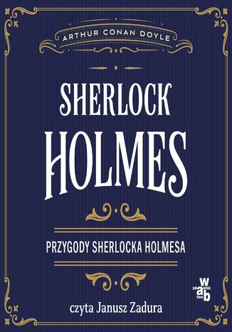 Przygody Sherlocka Holmesa Arthur Conan-Doyle - okladka książki