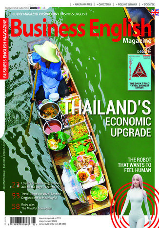 Business English Magazine 113 Colorful Media - okladka książki