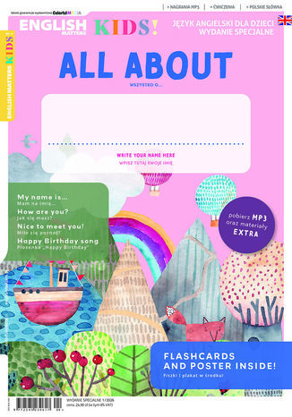 English Matters KIDS - Wydanie specjalne nr1 Colorful Media - okladka książki