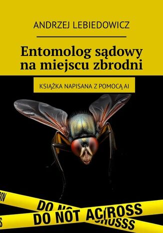 Entomolog sądowy na miejscu zbrodni Andrzej Lebiedowicz - okladka książki