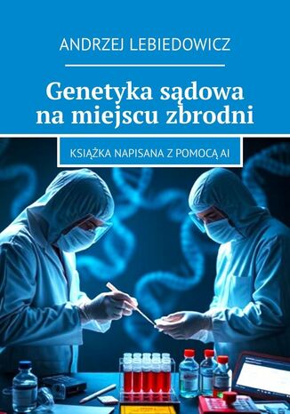 Genetyka sądowa na miejscu zbrodni Andrzej Lebiedowicz - okladka książki