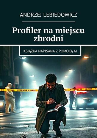Profiler na miejscu zbrodni Andrzej Lebiedowicz - okladka książki